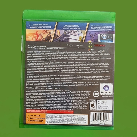 TRIALS FUSION ~ XBOX ONE UBISOFT - Picture 2 of 4